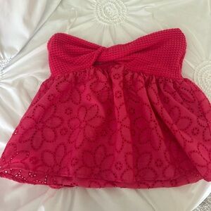 pink boutique twist top!